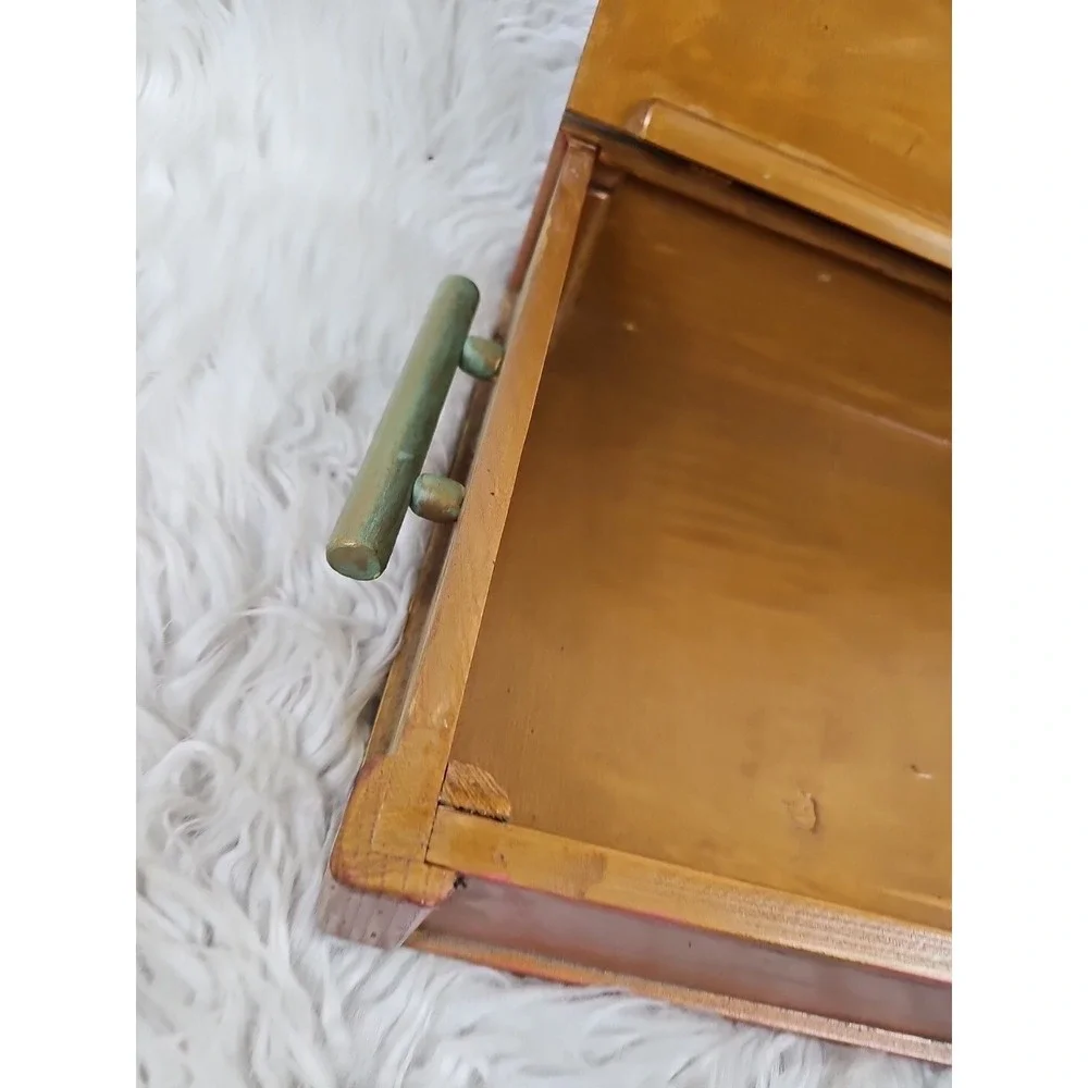Vintage Super Cool Homemade 90s Y2K Oprah Winfrey Storage Trinket Box